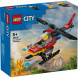 Конструктор LEGO City 60411 Пожарно-спасательный вертолет в Твери