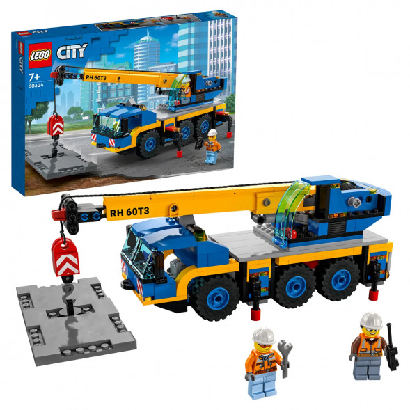 Конструктор LEGO City Great Vehicles 60324 Мобильный кран в Твери