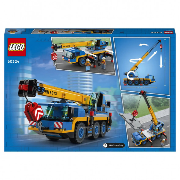 Конструктор LEGO City Great Vehicles 60324 Мобильный кран в Твери