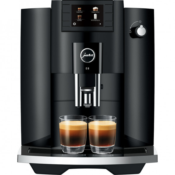 Кофемашина Jura E6, Piano Black в Твери