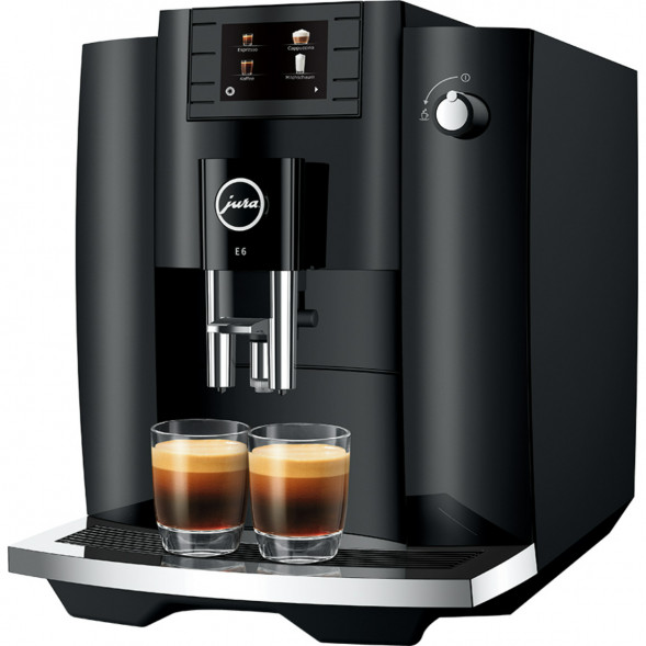 Кофемашина Jura E6, Piano Black в Твери