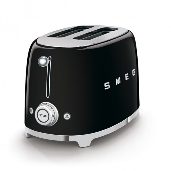 Тостер Smeg TSF01BLEU, черный в Твери