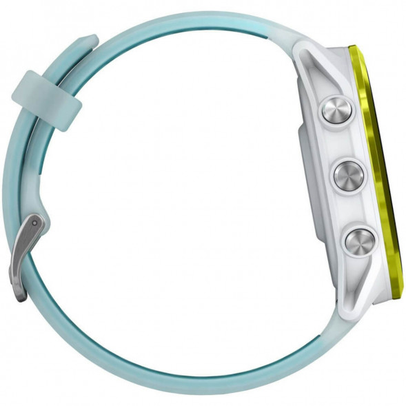 Умные часы Garmin Forerunner 570 47 мм Amp Yellow Aluminium/Translucent Whitestone/Turquoise 010-02971-01 в Твери