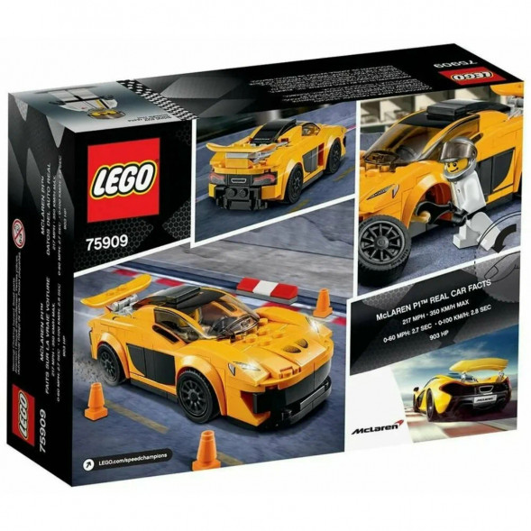 Конструктор LEGO Speed Champions 75909 McLaren P1 в Твери