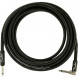 Инструментальный кабель Fender Professional Series 15 ft, 4.5 м, jack 6.3, черный в Твери