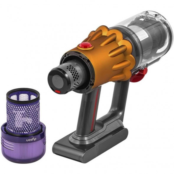 Пылесос Dyson V12 Detect Slim Absolute SV46, Yellow/Nickel в Твери