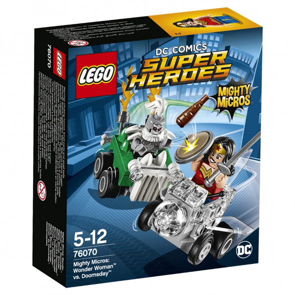 Конструктор LEGO Super Heroes 76070 Mighty Micros: Чудо-женщина против Думсдэя в Твери