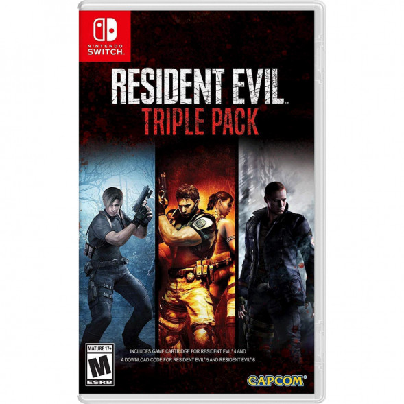 Игра Resident Evil Triple Pack [Nintendo Switch, английская версия] в Твери