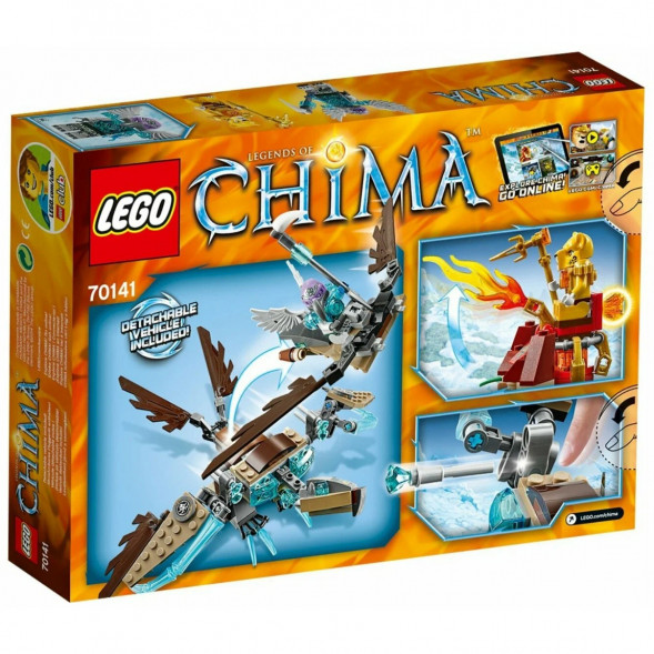 Конструктор LEGO Legends of Chima 70141 Ледяной планер Варди в Твери