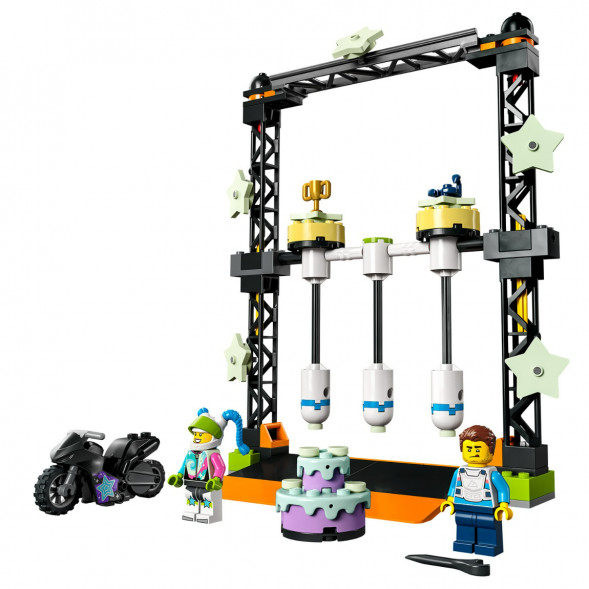 Конструктор LEGO City 60341 Трюковое испытание «Нокдаун» в Твери