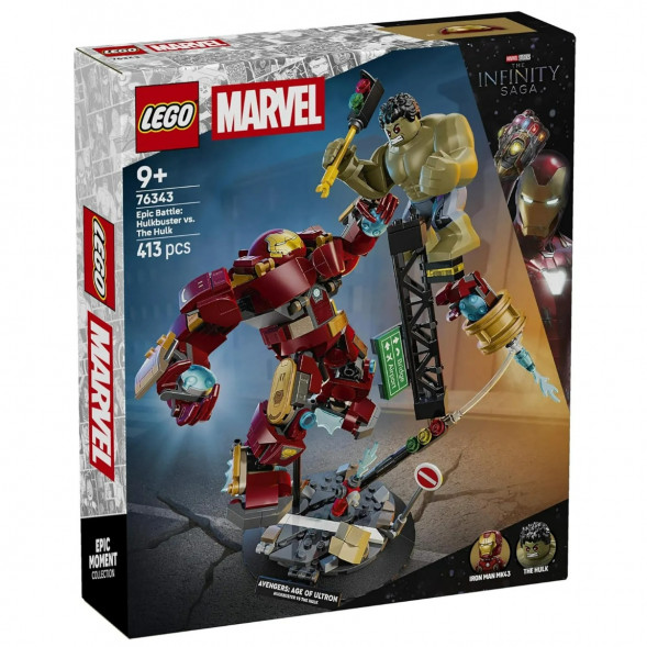 Конструктор LEGO Super Heroes 76343 Легендарная битва Халкбастера против Халка в Твери