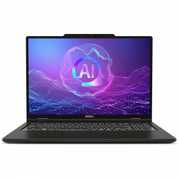 Ноутбук MSI VenturePro 16 AI A2HVEG-033XRU (16&amp;quot;, OLED, Intel Core Ultra 7 255H 2ГГц, 16 ядер, 16ГБ DDR5, 1ТБ SSD, NVIDIA GeForce RTX 4050 - 6 ГБ, FreeDOS), серый