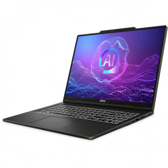 Ноутбук MSI VenturePro 16 AI A2HVEG-033XRU (16&amp;quot;, OLED, Intel Core Ultra 7 255H 2ГГц, 16 ядер, 16ГБ DDR5, 1ТБ SSD, NVIDIA GeForce RTX 4050 - 6 ГБ, FreeDOS), серый в Твери