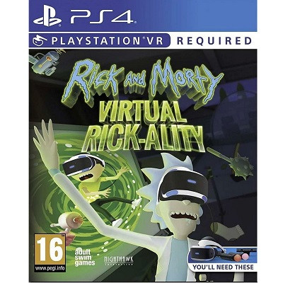 Игра Rick and Morty:Virtual Rick-Ality (Только для PS VR) [PS4, английский язык] в Твери