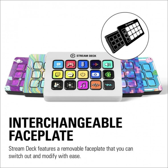 Контроллер Elgato Stream Deck MK.2, белый в Твери