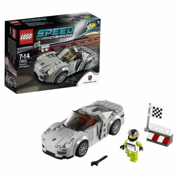 Конструктор LEGO Speed Champions 75910 Porsche 918 Spyde в Твери