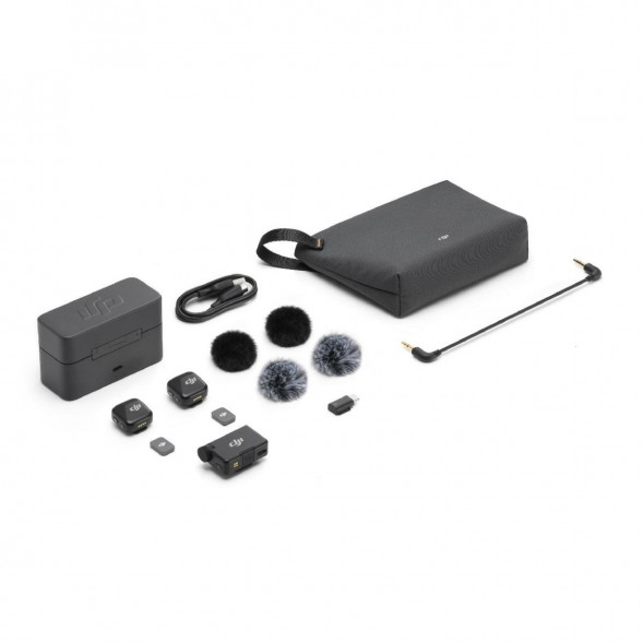 Микрофон DJI Mic Mini (2 TX + 1 RX + зарядный кейс) в Твери