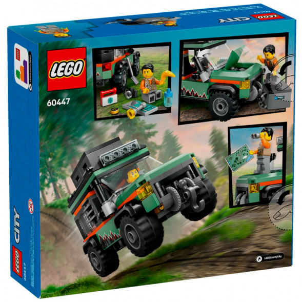 Конструктор LEGO City 60447 Внедорожный горный грузовик в Твери