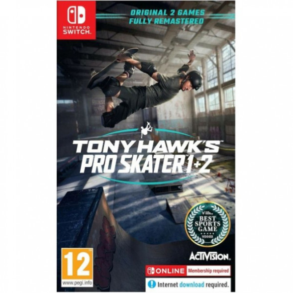 Игра Tony Hawk`s Pro Skater 1+2 [Nintendo Switch, английская версия] в Твери