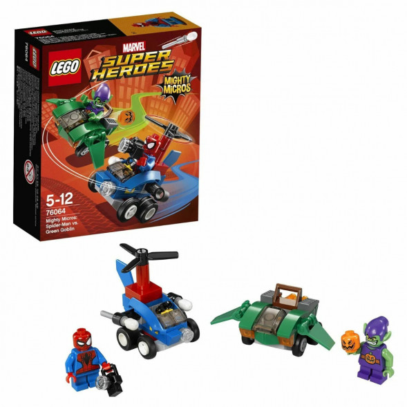 Конструктор LEGO Super Heroes 76064 Человек‑паук против Зелёного Гоблина в Твери