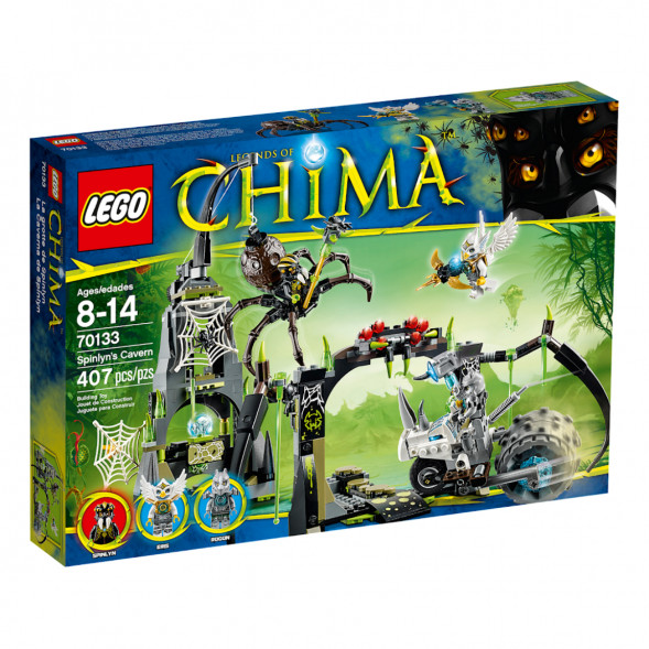 Конструктор LEGO Legends Of Chima 70133 Пещера Спинлина в Твери