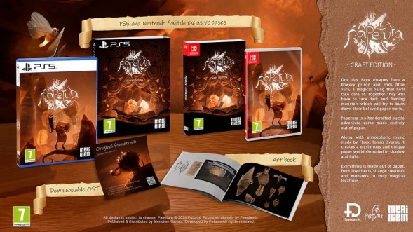 Игра Papetura. Craft Edition [Nintendo Switch, русские субтитры] в Твери