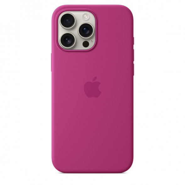 Чехол Apple для iPhone 16 Pro Max Silicone MagSafe, Fuchsia (MYYX3ZM/A) в Твери