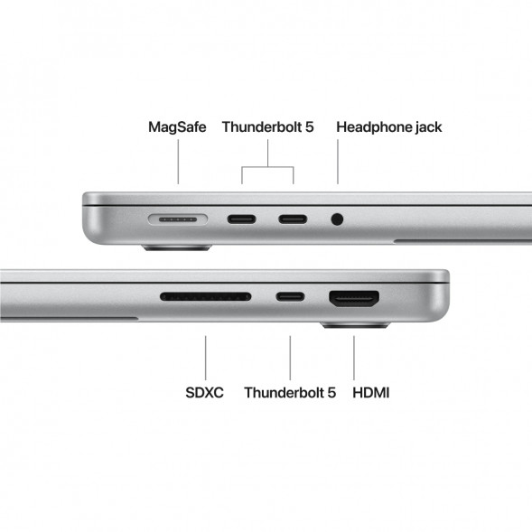 Ноутбук Apple MacBook Pro 14 2026 MGDP4 (M5 Pro 20-Core GPU, 24GB/2TB), Серебристый/Silver в Твери