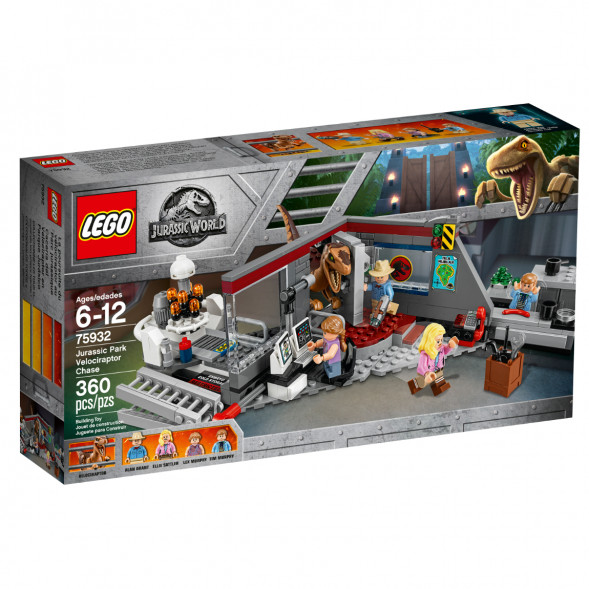 Конструктор LEGO Jurassic World 75932 Охота на рапторов в Парке Юрского Периода в Твери