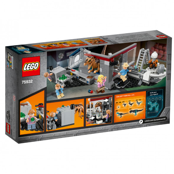 Конструктор LEGO Jurassic World 75932 Охота на рапторов в Парке Юрского Периода в Твери