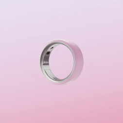 Умное кольцо Oura Ring 4 Ceramic (размер 14), Розовый/Petal