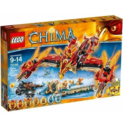Lego Legends Of Chima 70146 Огненный летающий Храм Фениксов в Твери