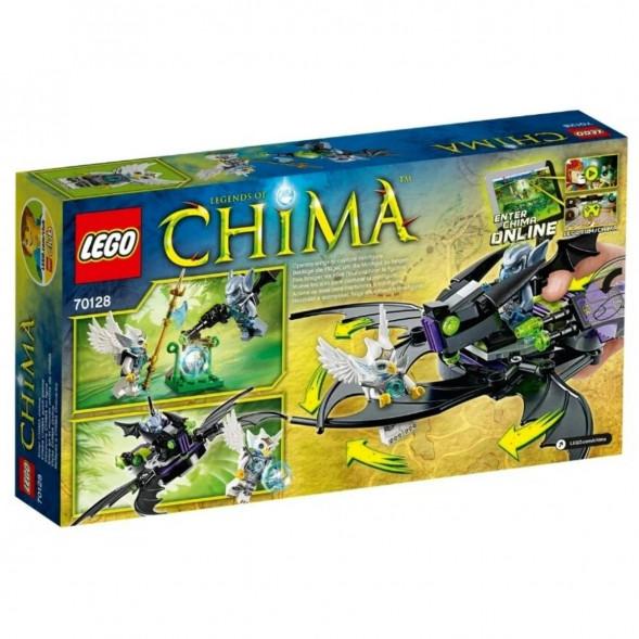 Конструктор LEGO Legends of Chima 70128 Крылатый истребитель Браптора в Твери