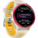Умные часы Garmin Forerunner 570 42 мм Raspberry Aluminium/Translucent Bone/Mango 010-02970-02 в Твери