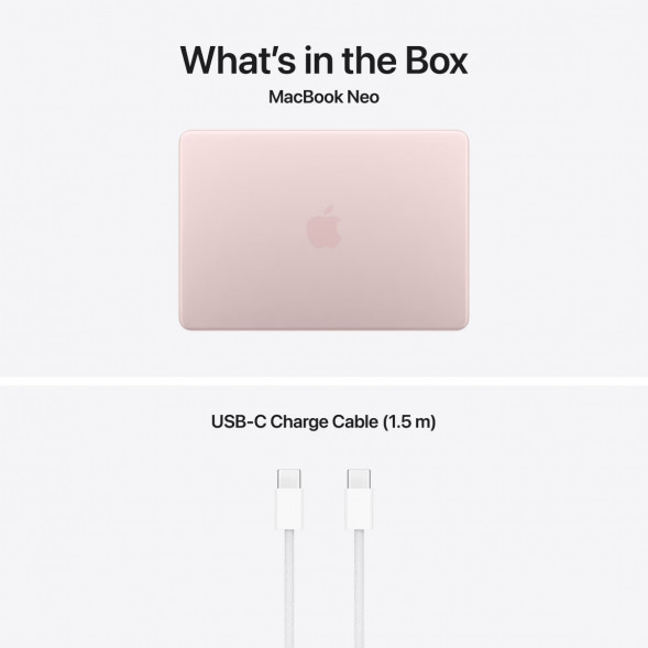 Ноутбук Apple MacBook Neo MHFF4 (A18 Pro 5-Core GPU, 8/256GB), Синий/Indigo в Твери