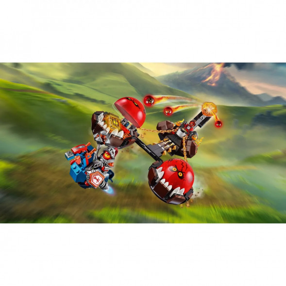 Конструктор LEGO Nexo Knights 70314 Безумная колесница Укротителя в Твери