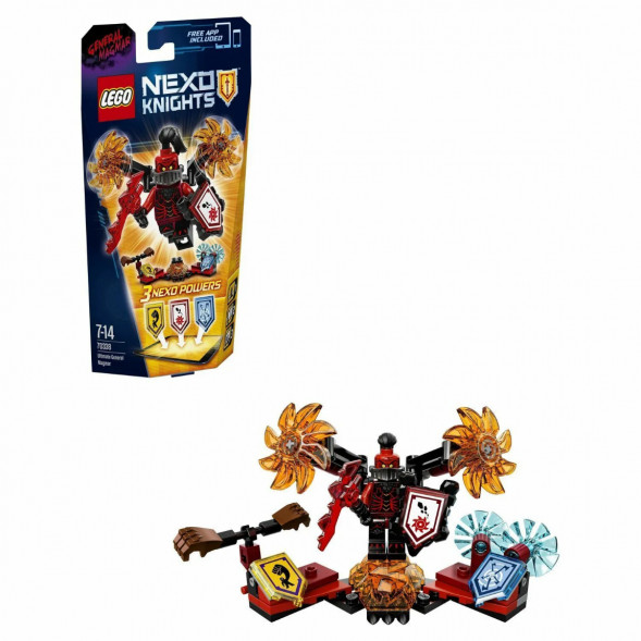 Конструктор LEGO Nexo Knights 70338 Генерал Магмар — Абсолютная сила в Твери