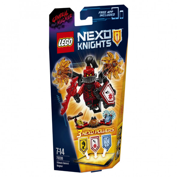 Конструктор LEGO Nexo Knights 70338 Генерал Магмар — Абсолютная сила в Твери