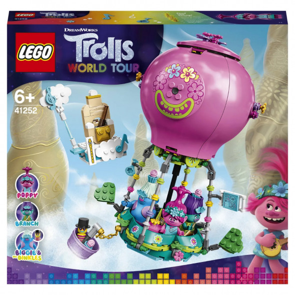 Конструктор LEGO Trolls 41252 Путешествие Розочки на воздушном шаре в Твери
