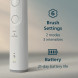 Электрическая зубная щётка Philips Sonicare 6100 HX7400/01, белый в Твери