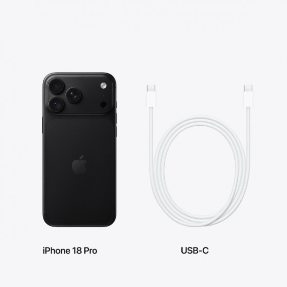Смартфон Apple iPhone 18 Pro 2TB (SIM + eSIM), Black в Твери