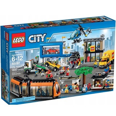 Конструктор LEGO City 60097 Городская площадь, 1683 дет. в Твери
