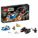 Конструктор LEGO Star Wars 75196 Истребитель типа A против бесшумного истребителя СИД в Твери