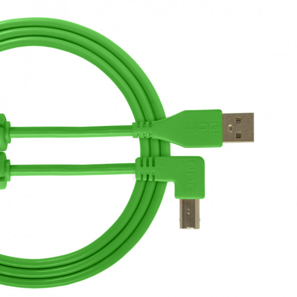 Аудиокабель UDG Ultimate Audio Cabel  USB 2.0 A-B 2 метра, зелёный в Твери