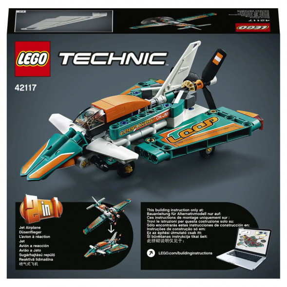 Конструктор LEGO Technic 42117 Гоночный самолёт в Твери