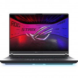 Ноутбук игровой ASUS ROG Strix G16 G615JMR-TS415 (16", IPS, Intel Core i7-14650HX 2.2ГГц, 16-ядерный, 16ГБ DDR5, 512 ГБ SSD, NVIDIA GeForce RTX 5060 - 8 ГБ, без ОС), серый
