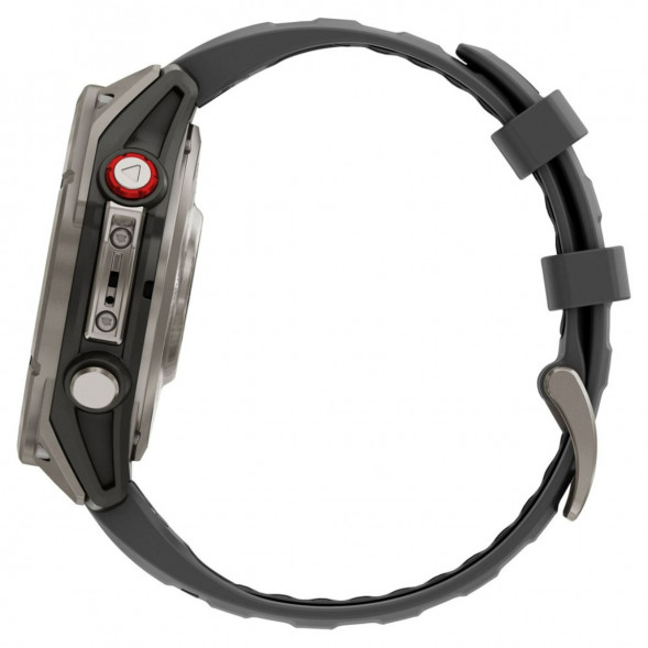 Умные часы Garmin Fenix 8 PRO, 47 мм, AMOLED, Sapphire, Titanium with Graphite/Black Silicone Band 010-03198-10 в Твери