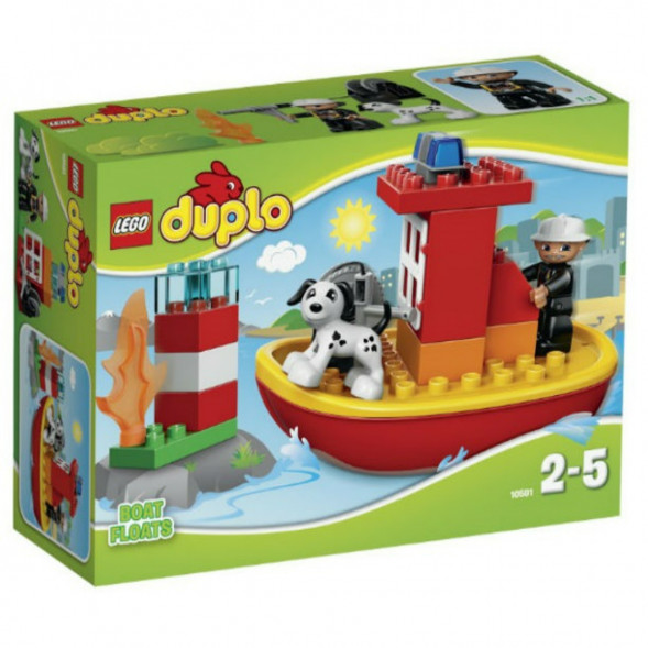 Конструктор LEGO DUPLO 10591 Пожарный катер в Твери
