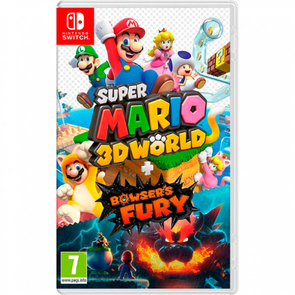 Игра Super Mario 3D World + Bowser&amp;#039;s Fury [Nintendo Switch, русские субтитры] в Твери