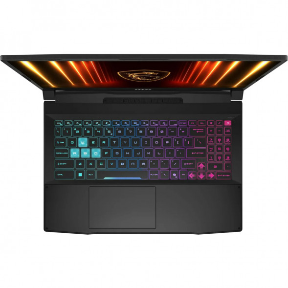 Ноутбук MSI Katana 15 HX B14WFK-1065XRU (15.6&amp;quot;, IPS, Intel Core i5 14450HX 2.4ГГц, 10 ядер, 16ГБ DDR5, 512ГБ SSD, NVIDIA GeForce RTX 5060 - 8 ГБ, FreeDOS), черный в Твери